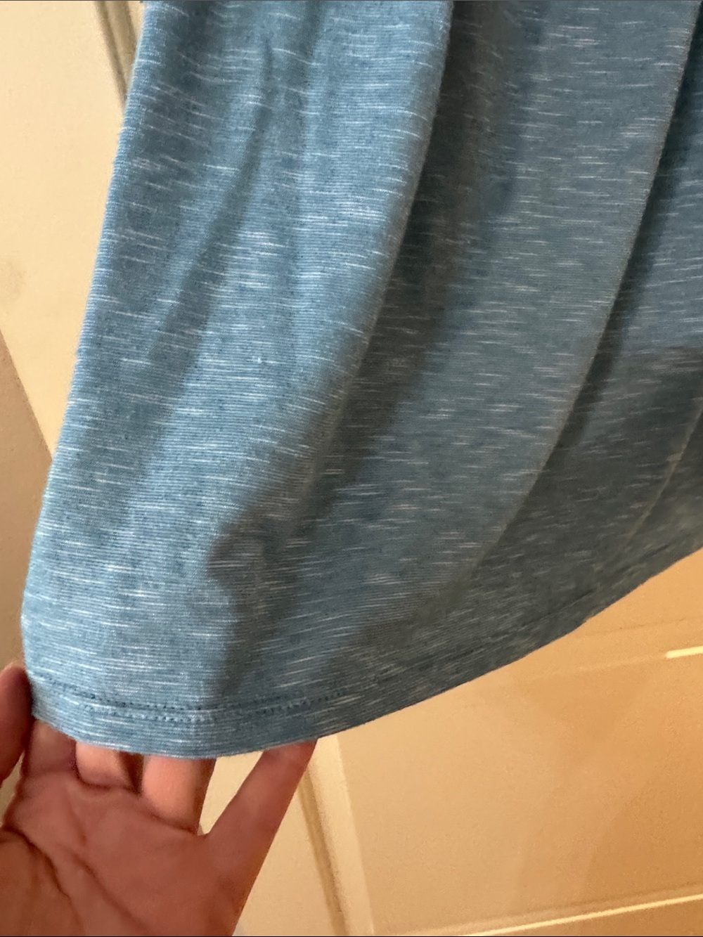 Max Studio Light Blue Ribbed Knit Sleeveless Dress M - Picture 5 of 7